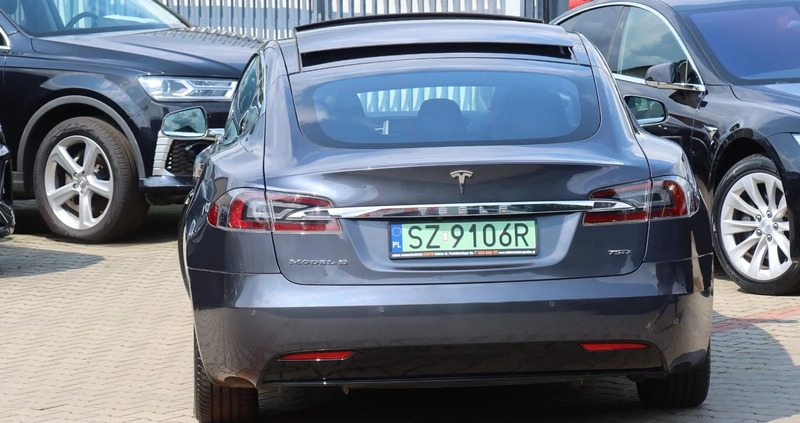 Tesla Model S cena 168510 przebieg: 151000, rok produkcji 2018 z Tuchola małe 781